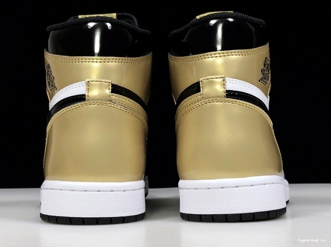 Air High 1 Toe Jordan Glod Retro 861428-007 0913